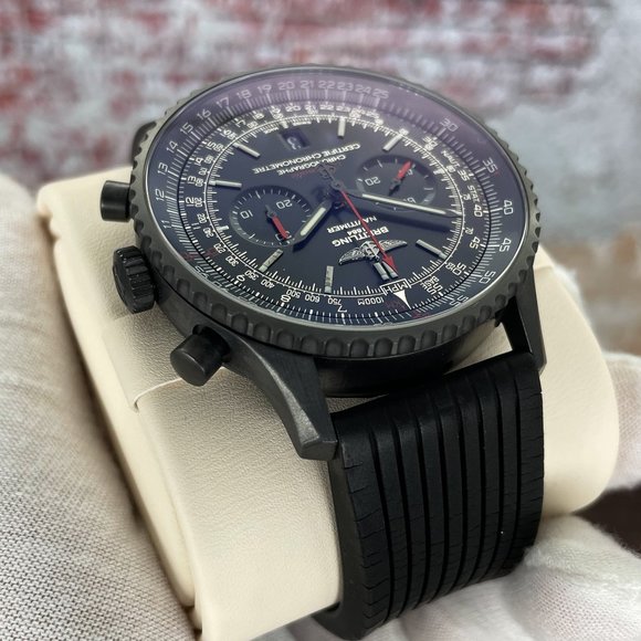 Breitling Navitimer Chronograph B01 Limited Edition Black Steel - 46mm – MB0128 - Picture 12 of 16